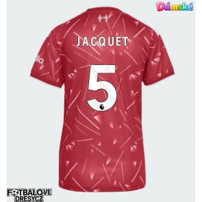 Liverpool Jeremy Jacquet #5 Dámské Domácí Dres 2026-27 Krátký Rukáv